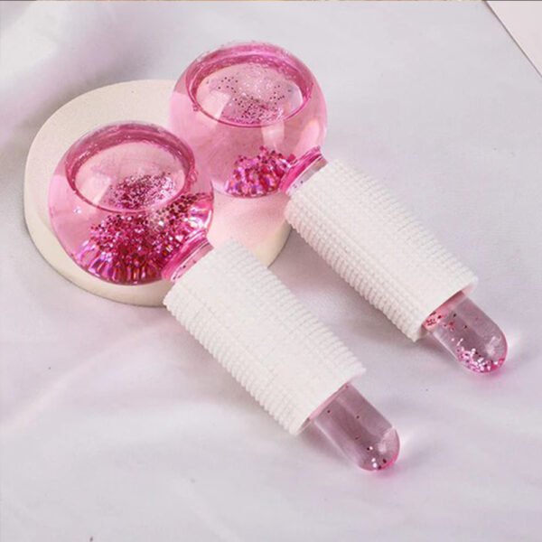 BEAUTY CRYSTAL BALL FACIAL COOLING ICE GLOBES - Image 2