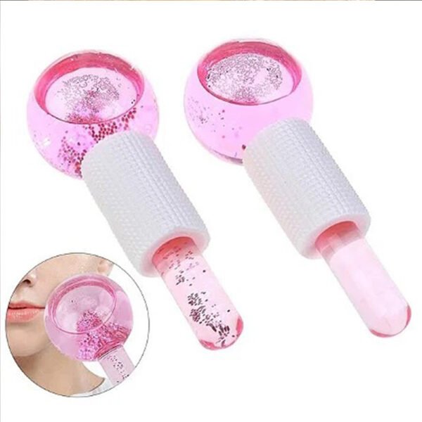 BEAUTY CRYSTAL BALL FACIAL COOLING ICE GLOBES - Image 3