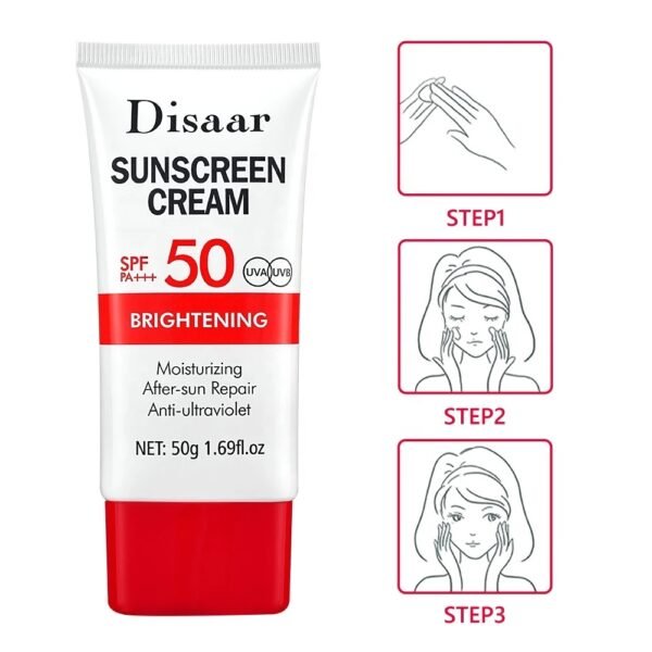 DISAAR 50+ MOISTURIZING SUNSCREEN - Image 6