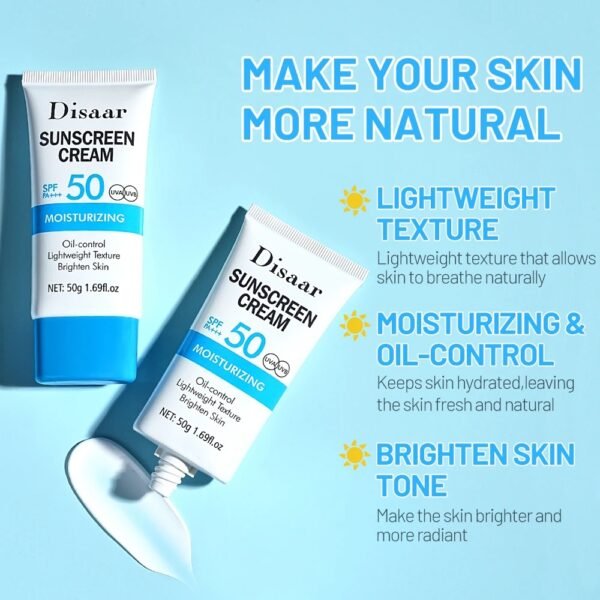 DISAAR 50+ OIL CONTROL SUNSCREEN - Image 7