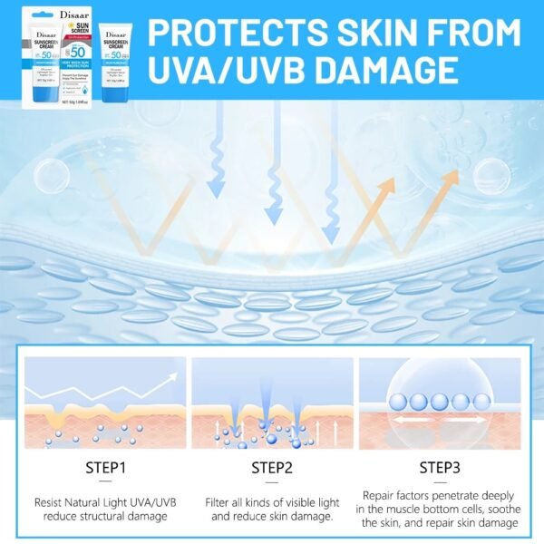 DISAAR 50+ OIL CONTROL SUNSCREEN - Image 6