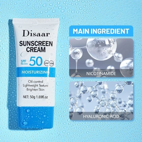 DISAAR 50+ OIL CONTROL SUNSCREEN - Image 5