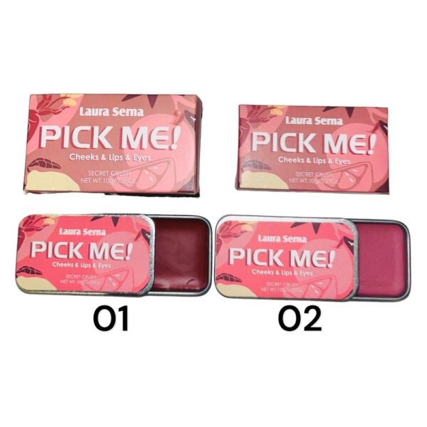 LAURA SERNA PICK ME  CHEEKS & LIPS & EYES