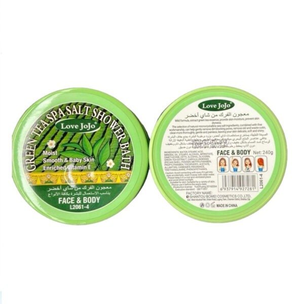 LOVE JOJO GREEN TEA SPA SALT SHOWER BATH - Image 2
