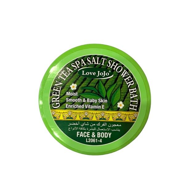 LOVE JOJO GREEN TEA SPA SALT SHOWER BATH