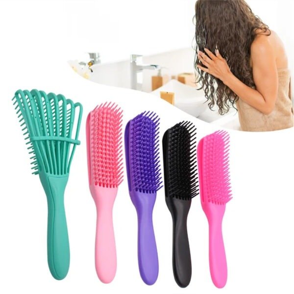 OCTOPUS HAIR BRUSH COMB HAIR STYLING TOOL - Image 5