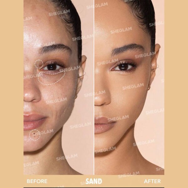 SHEGLAM 12-Hr FULL COVERAGE MATTE LIQUID LONG-LASTING CONCEALER - Image 11