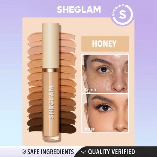 SHEGLAM 12-Hr FULL COVERAGE MATTE LIQUID LONG-LASTING CONCEALER - Image 12