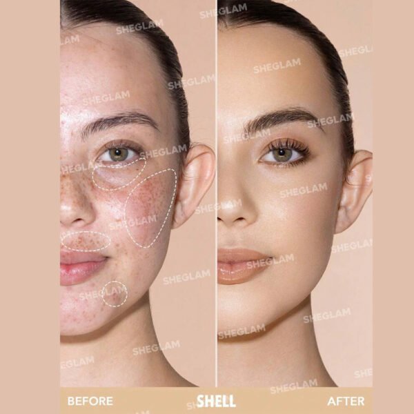SHEGLAM 12-Hr FULL COVERAGE MATTE LIQUID LONG-LASTING CONCEALER - Image 7
