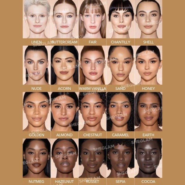 SHEGLAM 12-Hr FULL COVERAGE MATTE LIQUID LONG-LASTING CONCEALER - Image 5