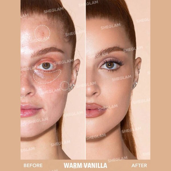 SHEGLAM 12-Hr FULL COVERAGE MATTE LIQUID LONG-LASTING CONCEALER - Image 9