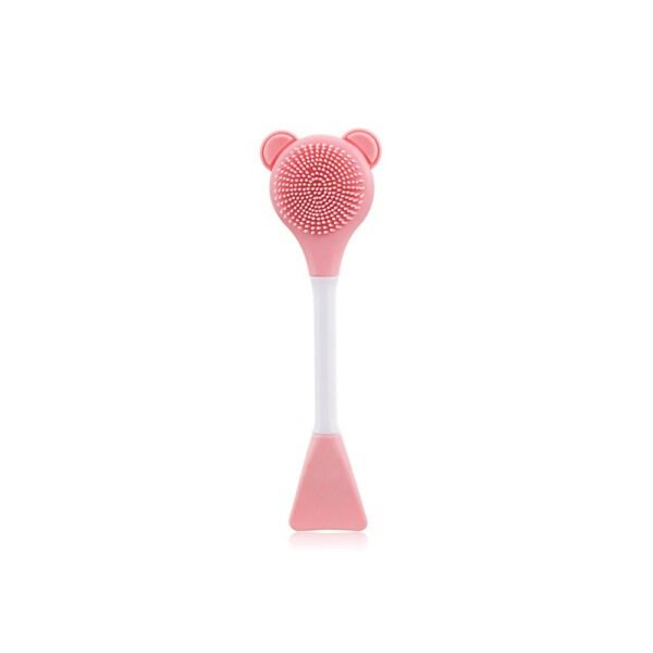 SILICONE MAKEUP REMOVAL SCRUBBER & FACE MASK APPLICATOR BRUSH