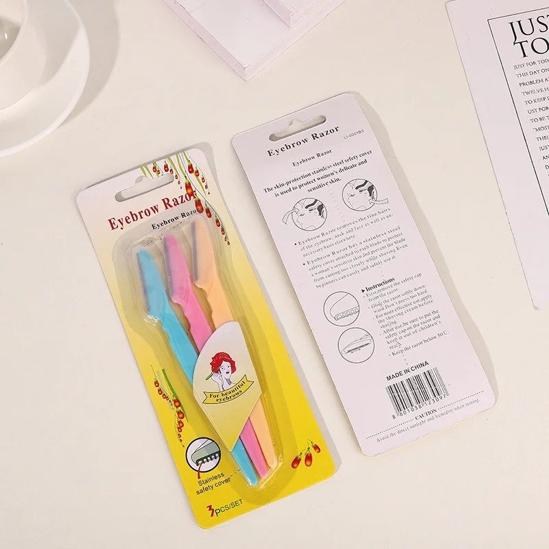 TINKLE EYEBROW RAZORS 3 PIECES - Image 2