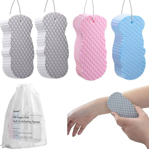 ULTRA SOFT & BABY PAINLESS BATH SHOWER SPONGE - Image 4