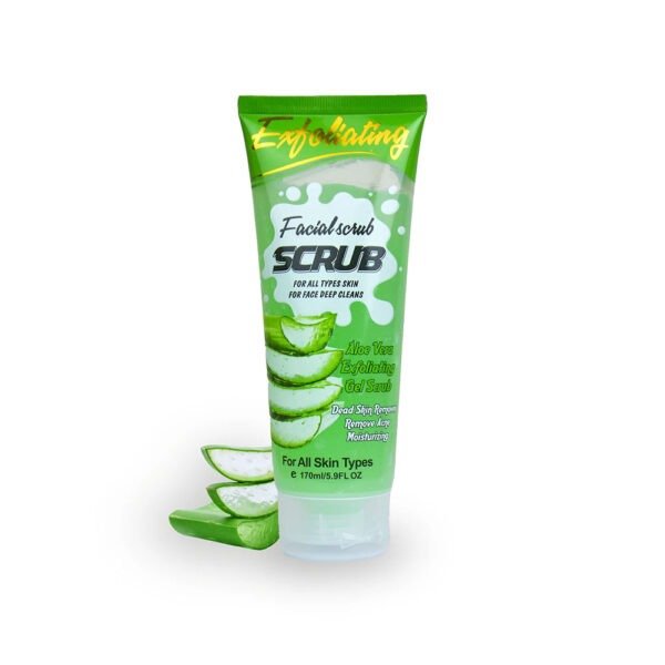 WOKALI ALOE VERA FACIAL SCRUB - Image 2