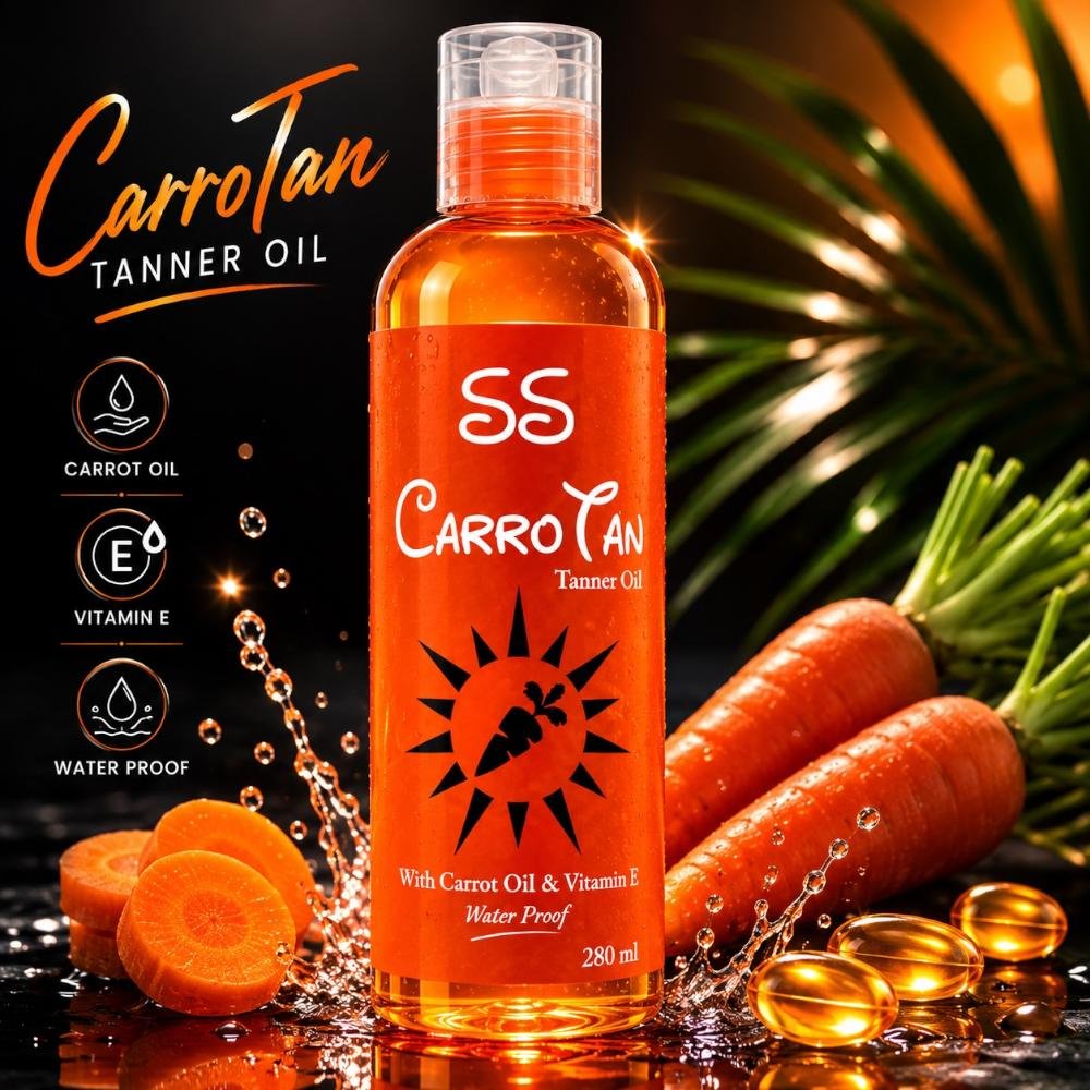 SHINYSKINOO CARROTAN CARROT TANNING OIL