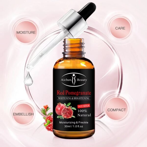 AICHUN BEAUTY RED POMEGRANATE BRIGHTENING FACE SERUM - Image 4