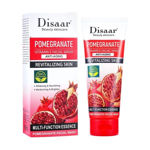 DISAAR POMEGRANATE VITAMIN E FACIAL WASH