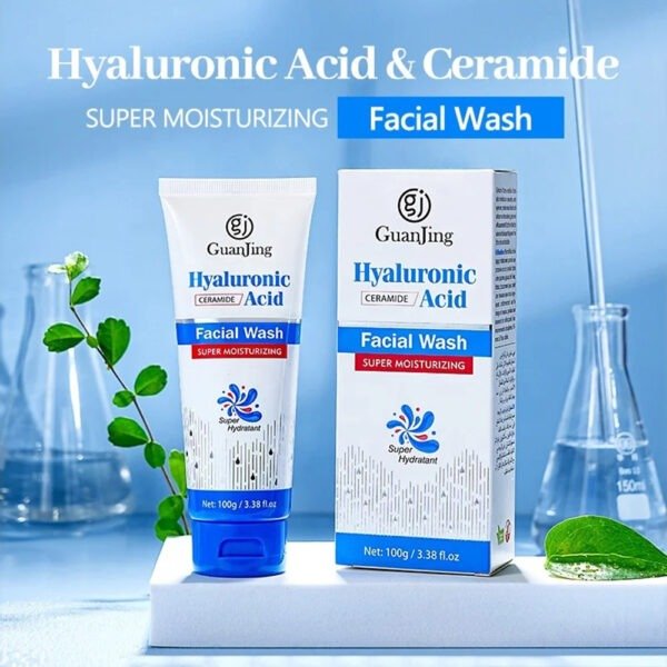 GUANJING HYALURONIC ACID & CERAMIDE FACIAL WASH - Image 2