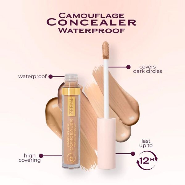 ZEENA CAMOUFLAGE CONCEALER WATERPROOF - Image 3