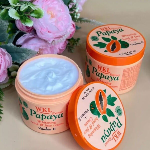 WKL PAPAYA WHITENING FACE CREAM - Image 2