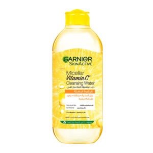 GARNIER VITAMIN C MICELLAR WATER FACIAL BRIGHTENING CLEANSER AND MAKEUP REMOVER 400ML