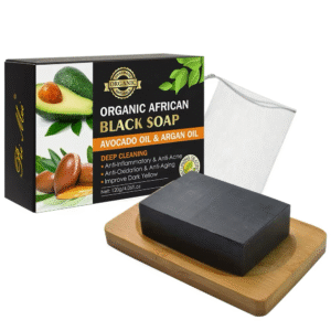 AVOCADO OIL & ARGAN OIL BLACK SOAP