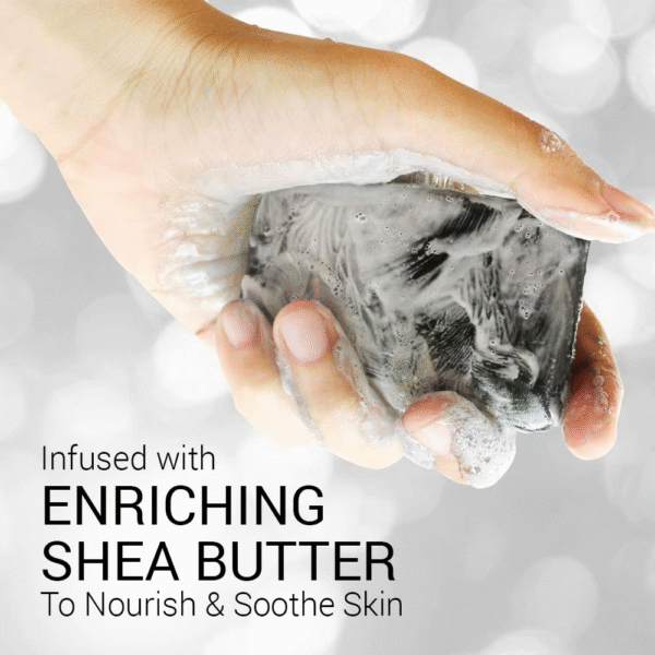 SNAIL & BAMBOO CHARCOAL BLACK SOAP - Image 3