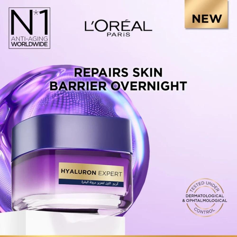 L'oreal Paris Hyaluron Expert Night Cream - Image 2