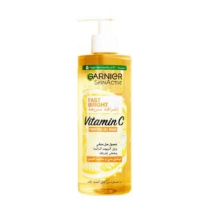 GARNIER FAST BRIGHT VITAMIN C FACE WASH 400ML