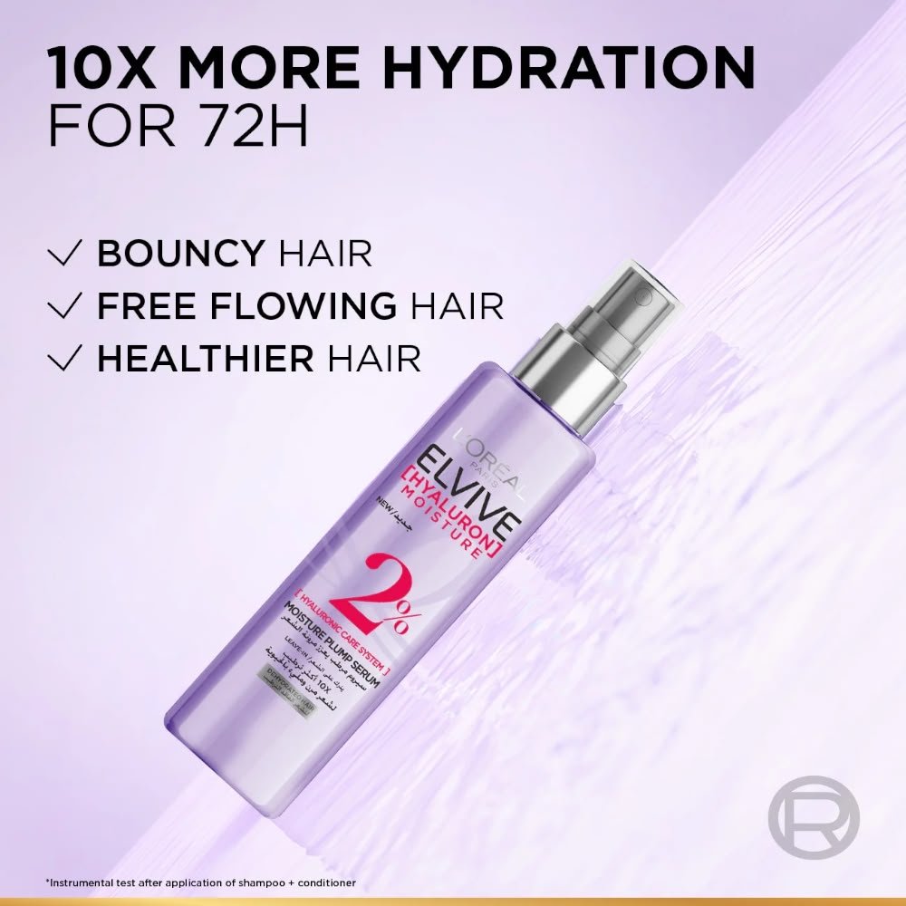 L’OREAL PARIS ELVIVE HYALURON PLUMP 2% MOISTURE PLUMP SERUM