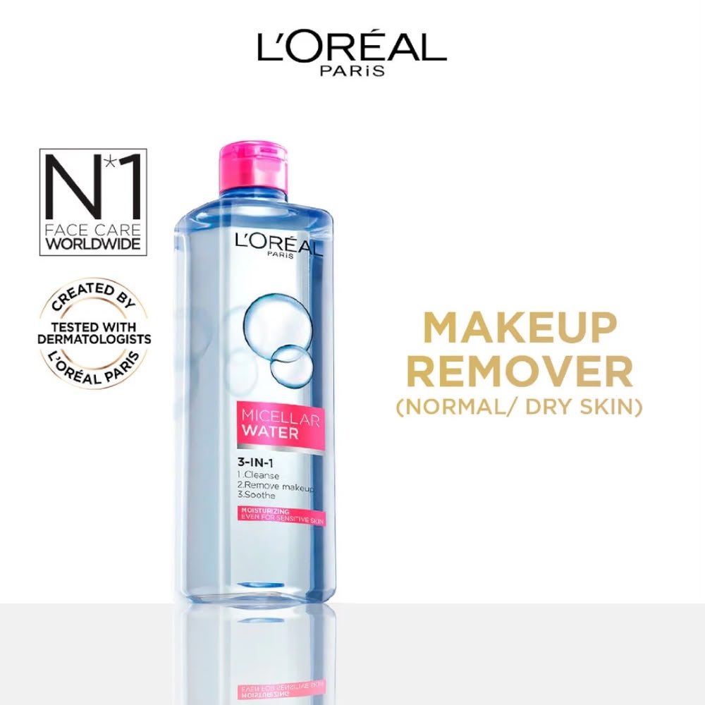 L'oreal Paris Micellar Water With Rose Extract