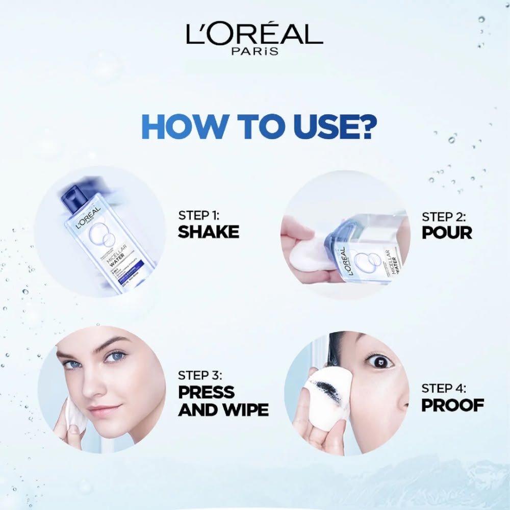 L'oreal Paris Micellar & Deep Cleansing Water - Image 4