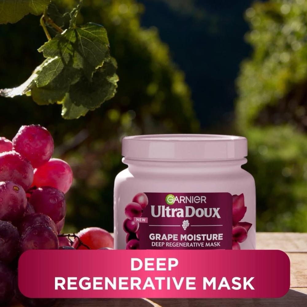 GARNIER ULTRA DOUX GRAPE MOISTURE HYDRATING MASK