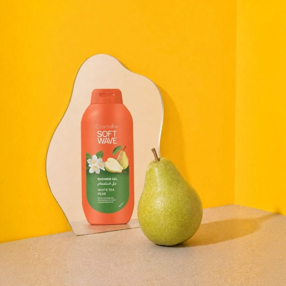 Soft Wave Shower Gel White Tea Pear 650ml - Image 2
