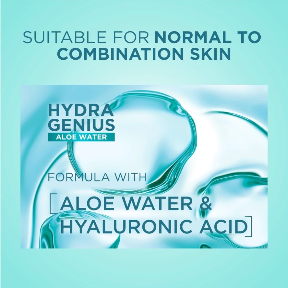 L'oreal Paris Hydragenius Gel Facial Moisturizer Normal To Combination Skin