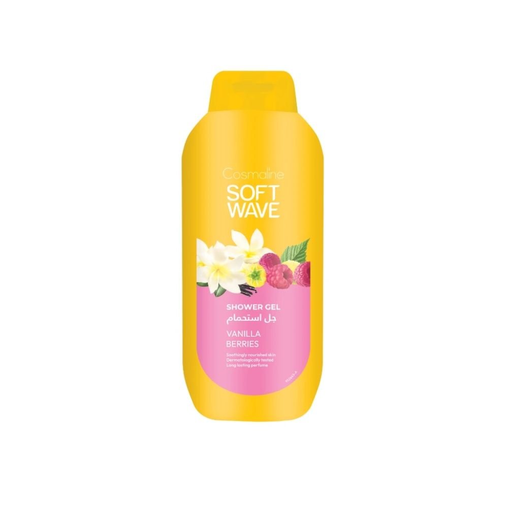 Soft Wave Shower Gel Vanilla Berries 650ml