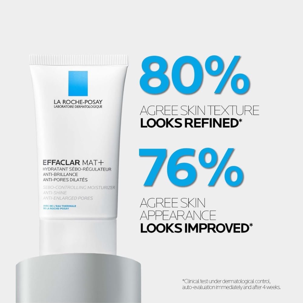 La Roche-Posay Effaclar MAT Mattifying Face Moisturizer - Image 2