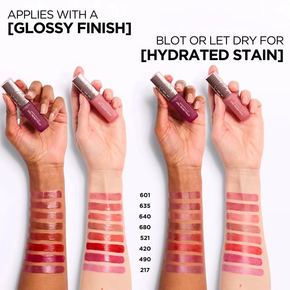 L'oreal Paris Hyaluron Tint Hydrating Lip Stain Serum