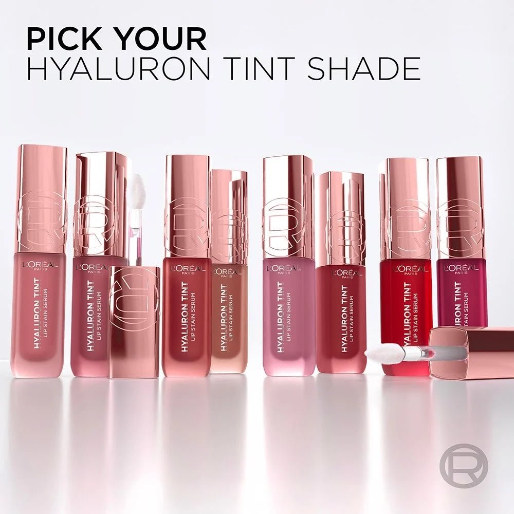 L'oreal Paris Hyaluron Tint Hydrating Lip Stain Serum - Image 4