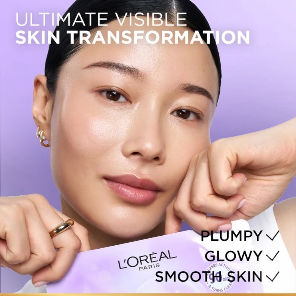L’Oréal Paris Revitalift Glass Skin Hydrogel Glow Mask