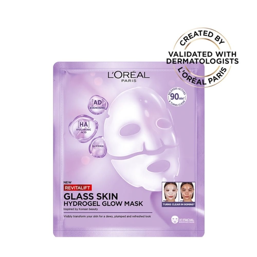 L’Oréal Paris Revitalift Glass Skin Hydrogel Glow Mask