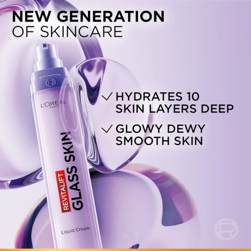 L’oréal Paris Revitalift Glass Skin Liquid Cream - Image 3