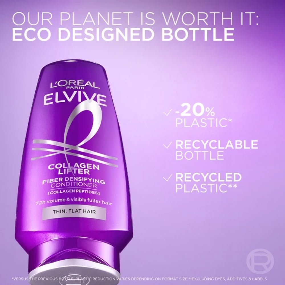 L'oreal Elvive Collagen Lifter Conditioner 200ml - Image 2