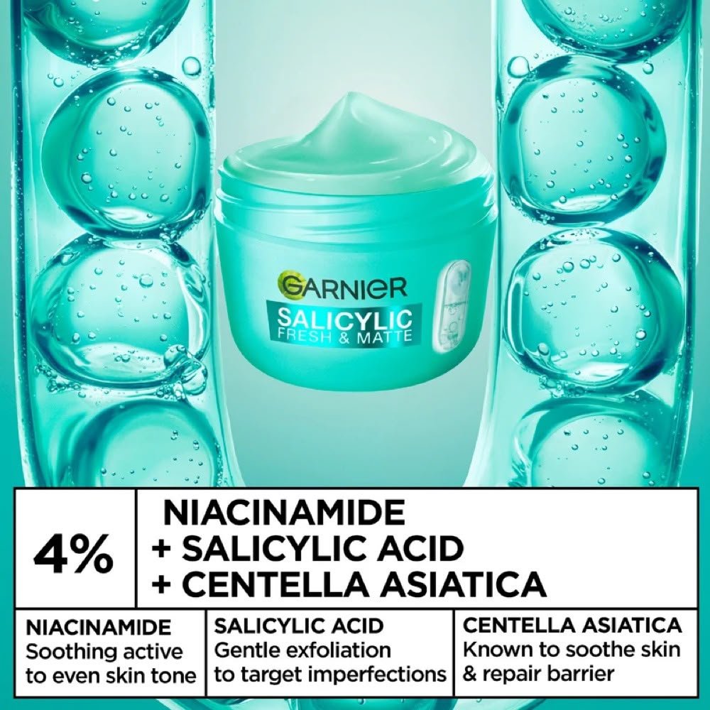 Garnier Salicylic Fresh & Matte Cream