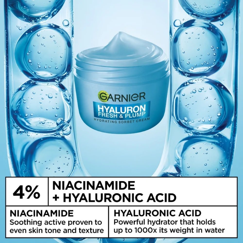Garnier Hyaluron Fresh & Plump Cream