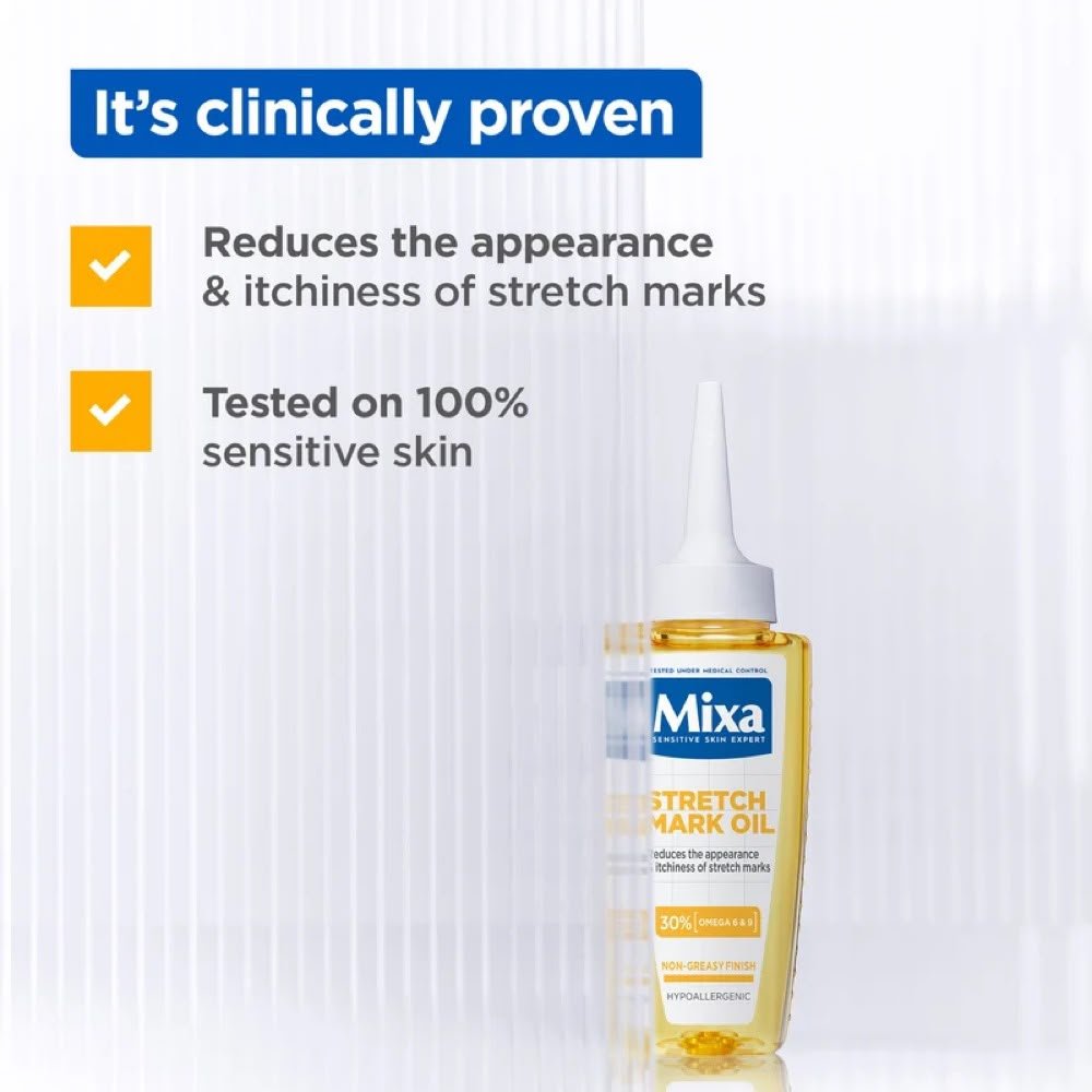 Mixa Anti Stretch Mark Oil With Omega 6 & 9 - Image 4